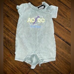 Cotton On Baby AC/DC Baby Outfit